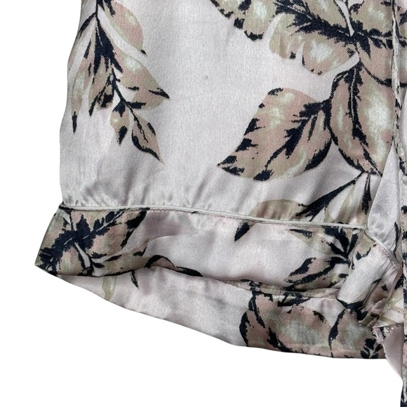 House of Harlow 1960 Tropical Satin Blush Pink PJ shorts SZ. M - Picture 10 of 13